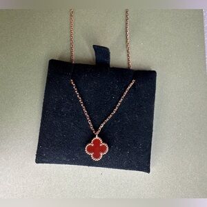 Van Cleef & Arpels Sweet Red Carnelian Pendant